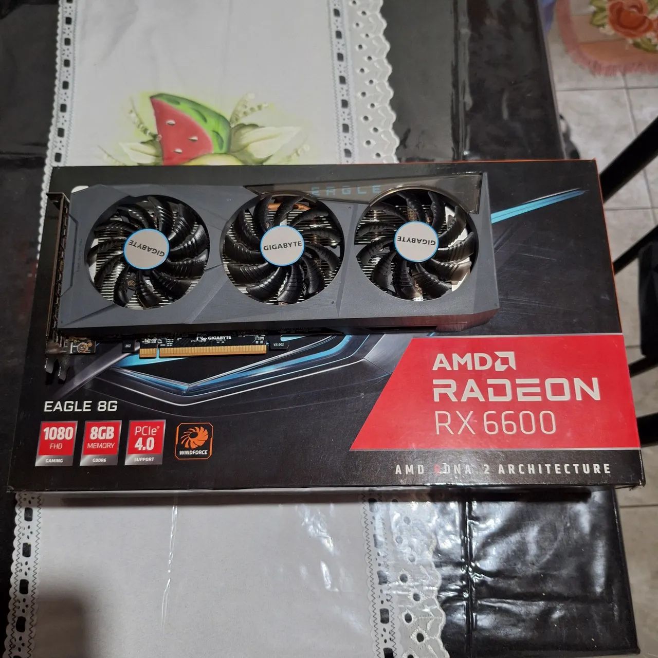 Placa de vídeo Rx 6600 8gb GIGABYTE