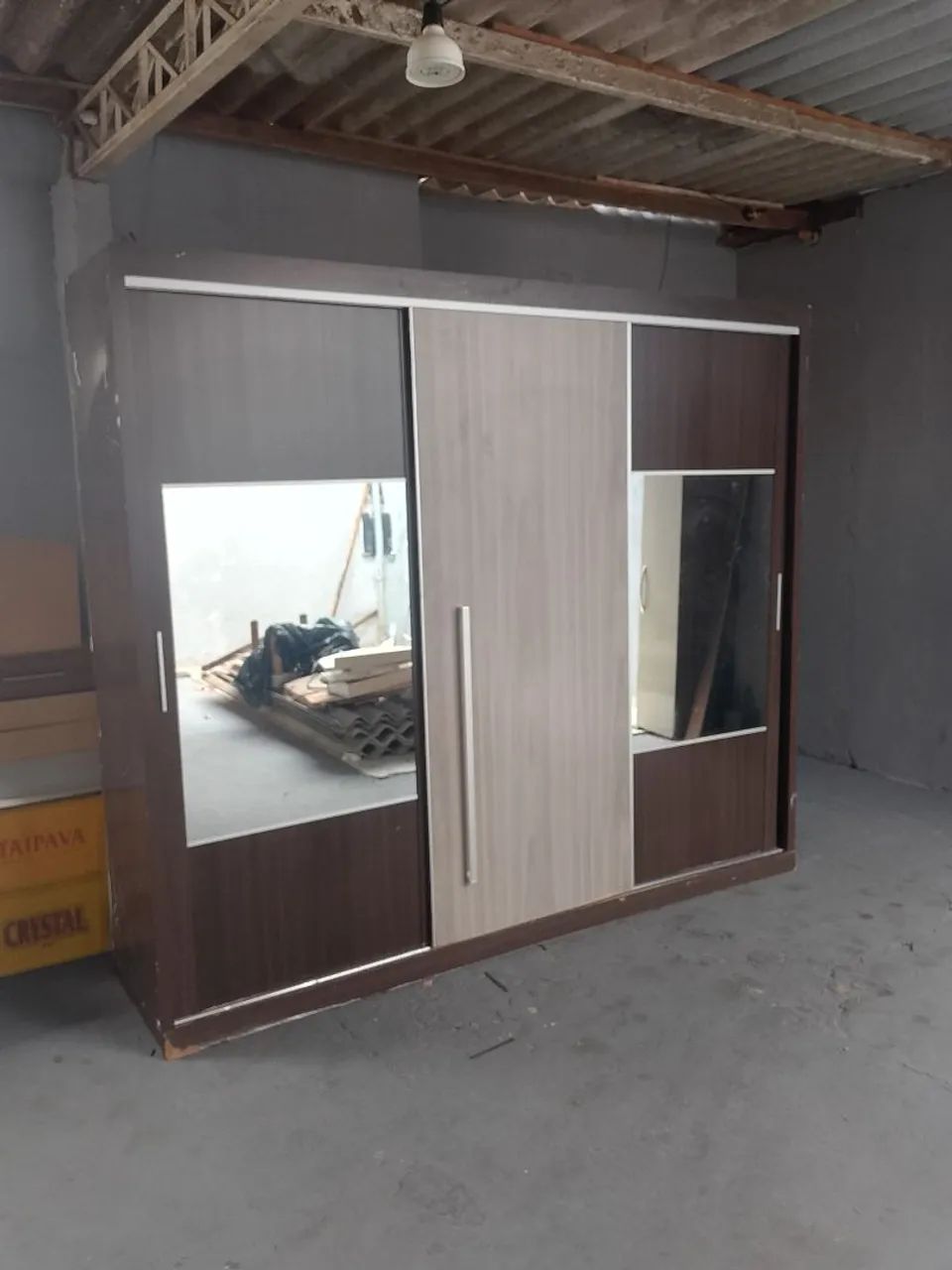 Vendo guarda roupa usado bem conservado entrega e montagem grátis  - Foto 3