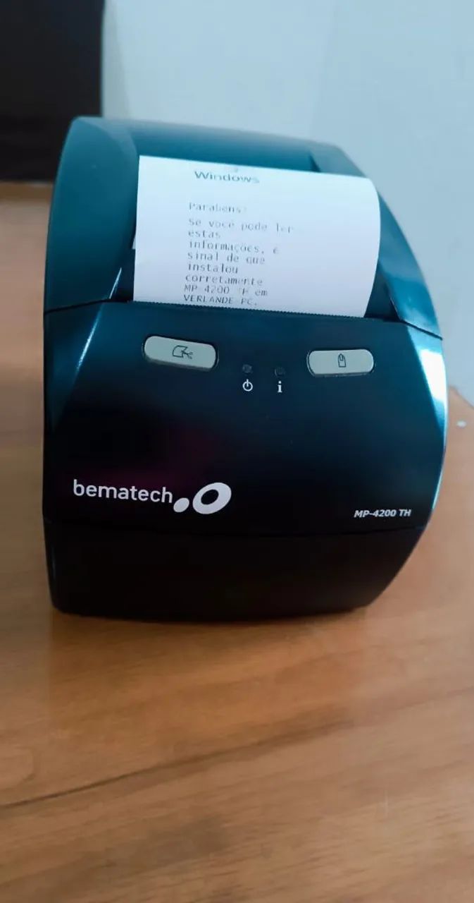 Impressora de cupons bematech 4200