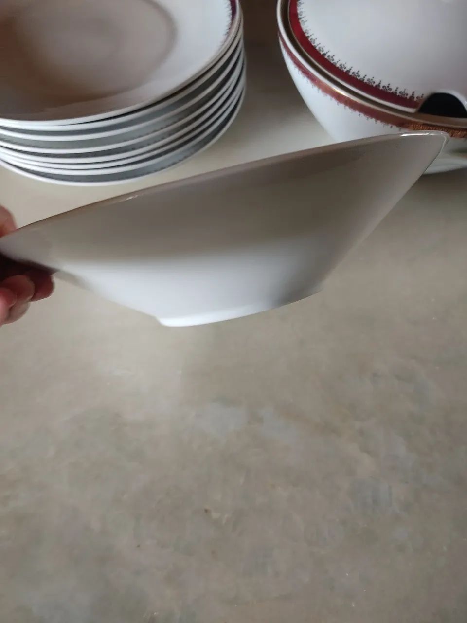 Peças de jogo de jantar antigo  - Foto 5