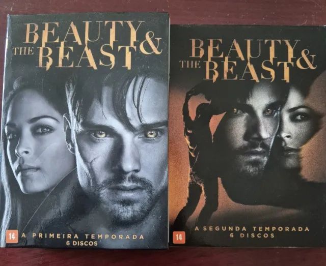 DVDs A Bela e a Fera Beauty And The Beast - 1ª e 2ª Temporadas