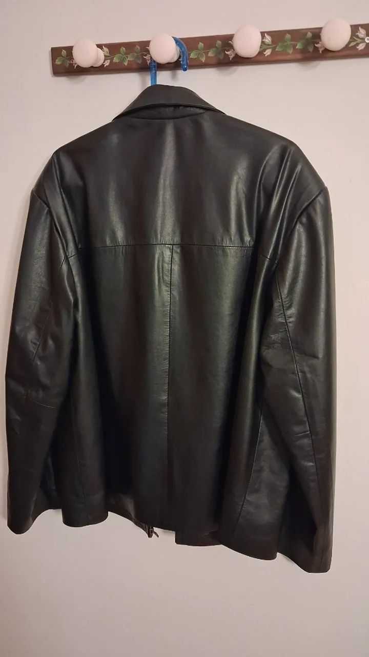 BLUSA DE COURO LEGITIMO - Foto 2