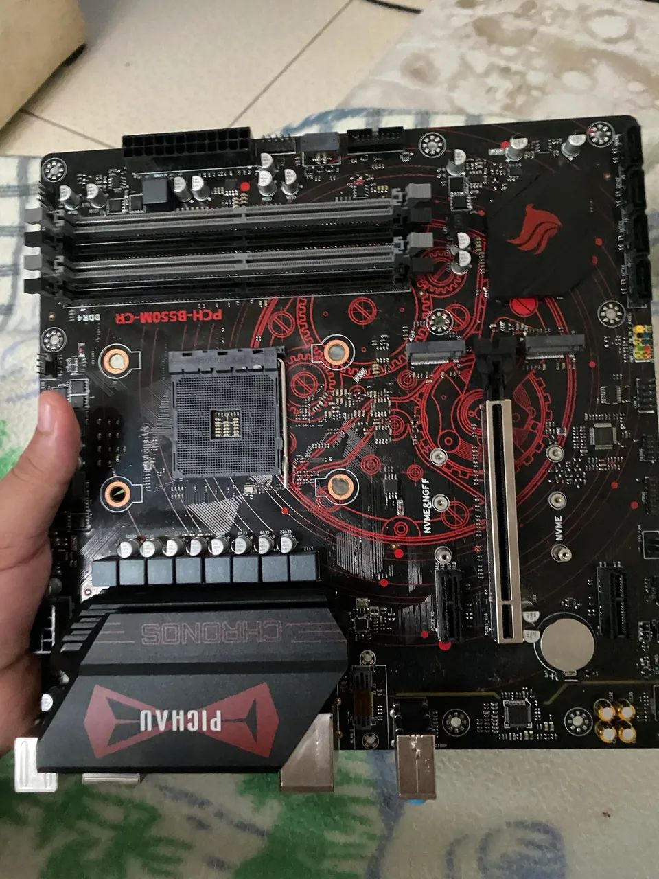 PLACA MÃE B550M  + COOLER AMD + PCI GRÁTIS - Foto 3