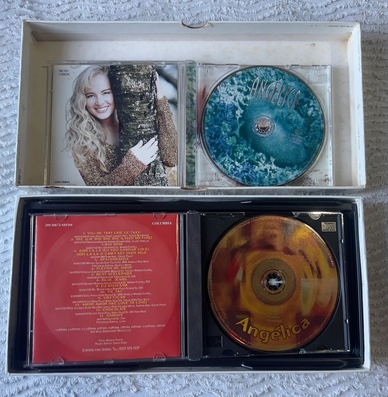 Box Angélica especial 2 CDs dourados  - Foto 4