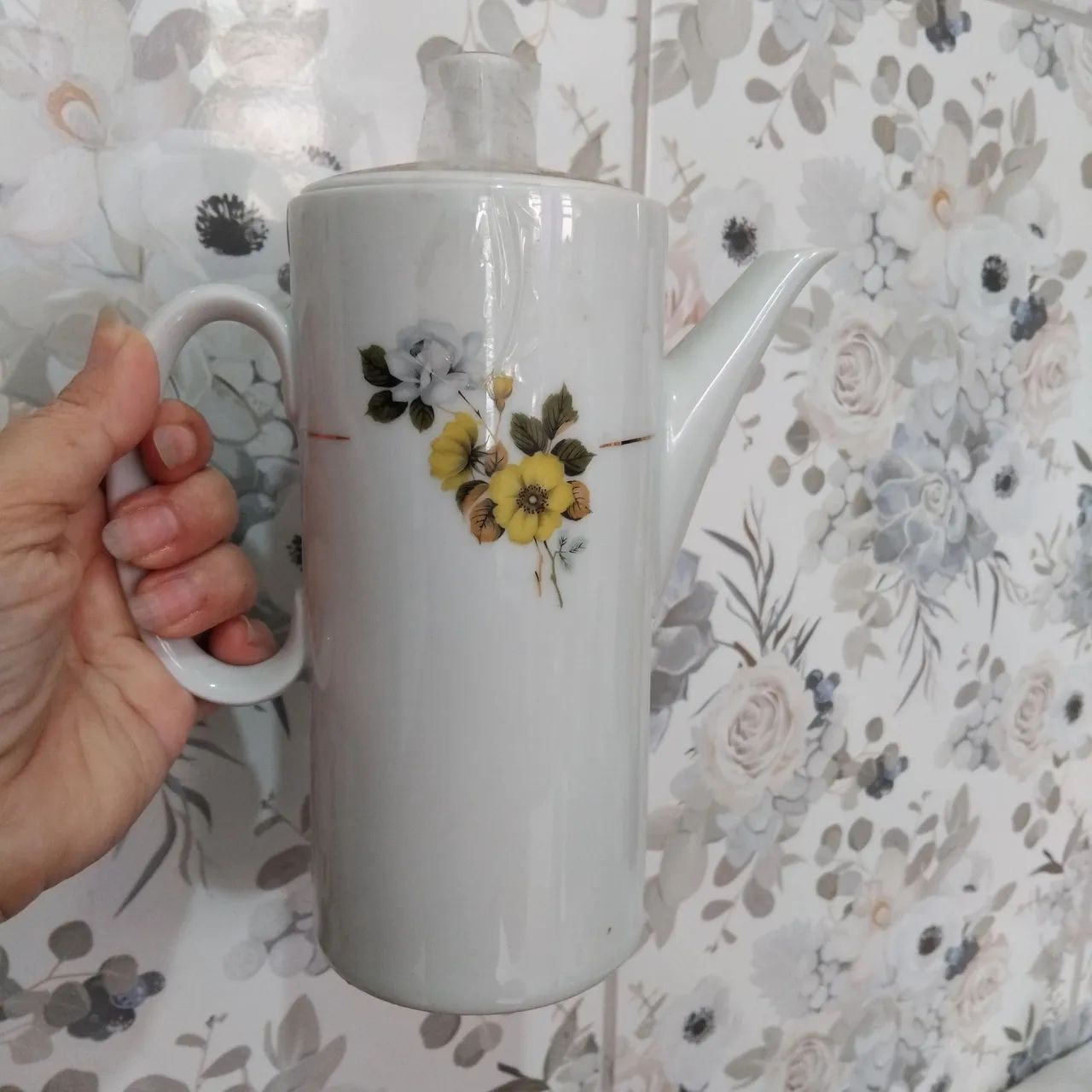 Bule de café porcelana Rener  - Foto 4