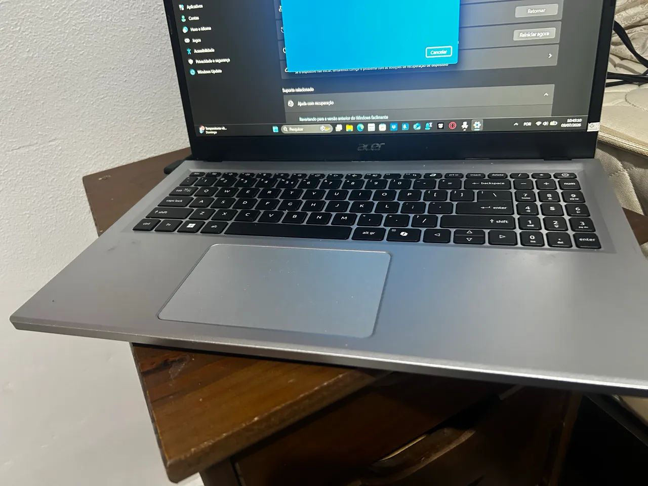 Vendo Notebook Acer aspire go 15 em ótimo estado  - Foto 3