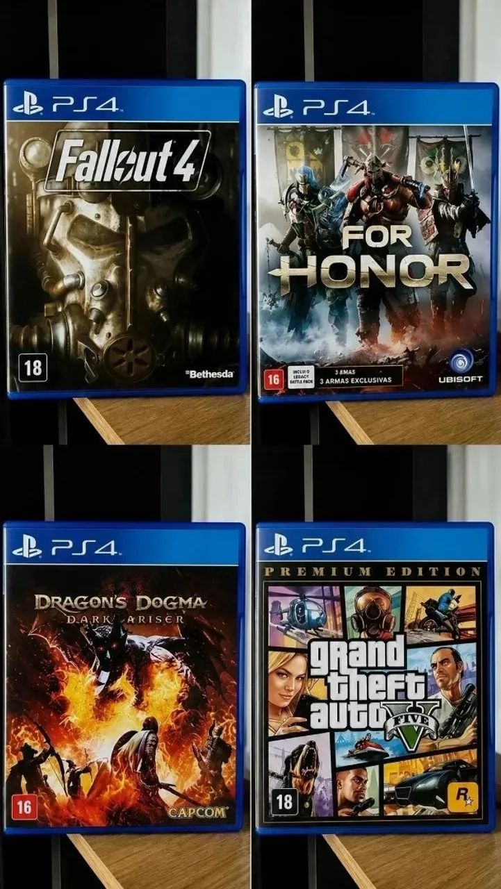 Jogos para ps4 