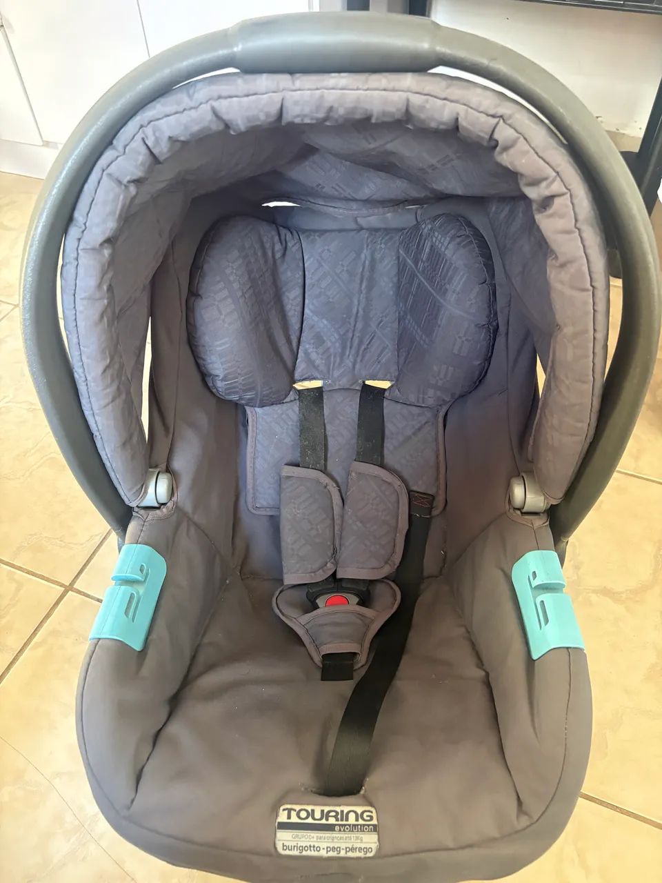 Bebê Conforto Burigotto Touring Evolution - Usado em ótimo estado - Foto 3