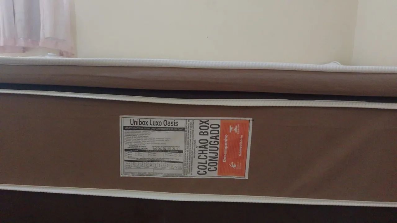 Cama casal box conjugado 