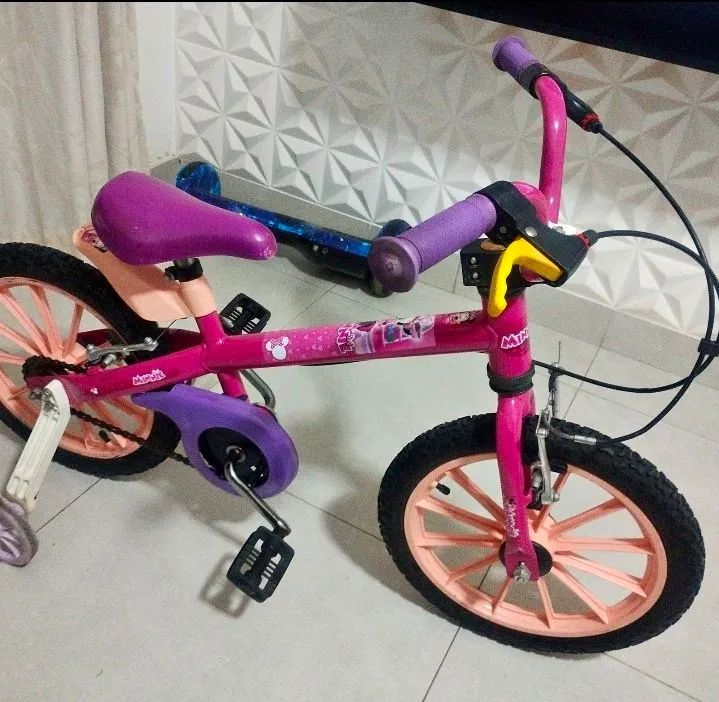 Bicicleta infantil aro 16 - Foto 4