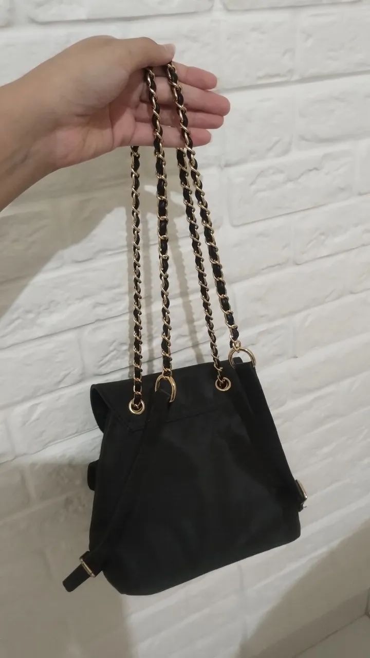 Bolsa mochila pequena nova - Foto 3