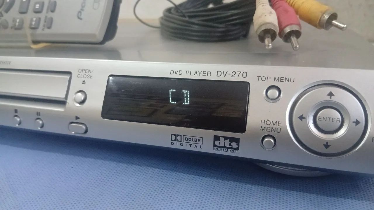 DVD Pioneer DV 270 Funcionando Normalmente.  - Foto 4