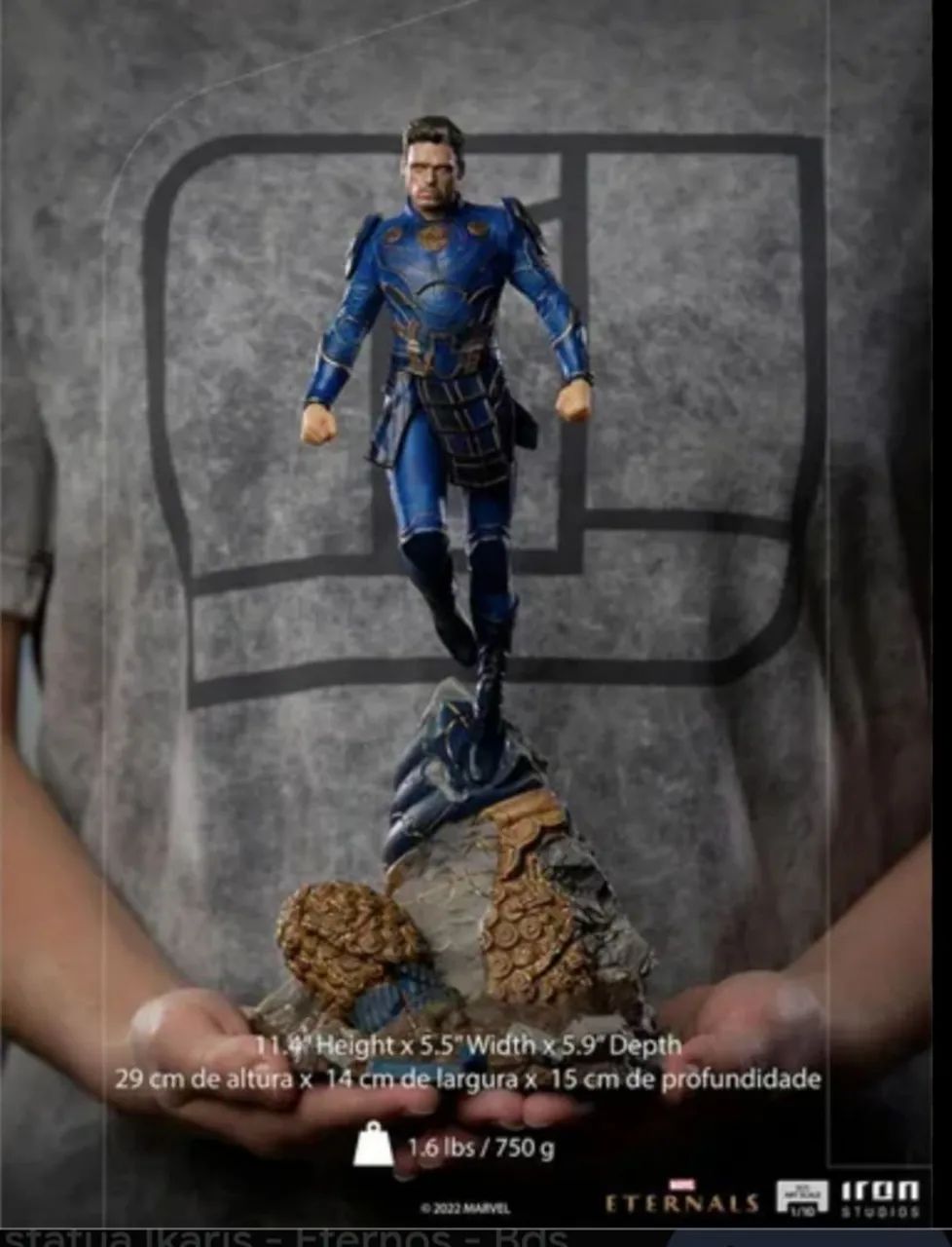 Set eternos maevel iron studios figures - Foto 3