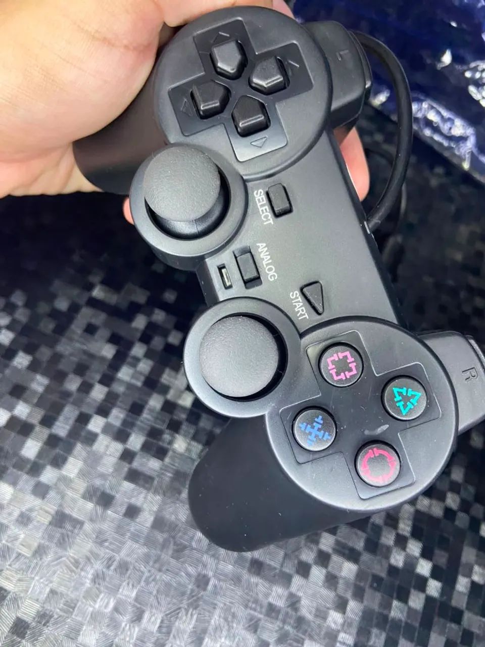 Controle PS2 com fio (entrega grátis) - Foto 4