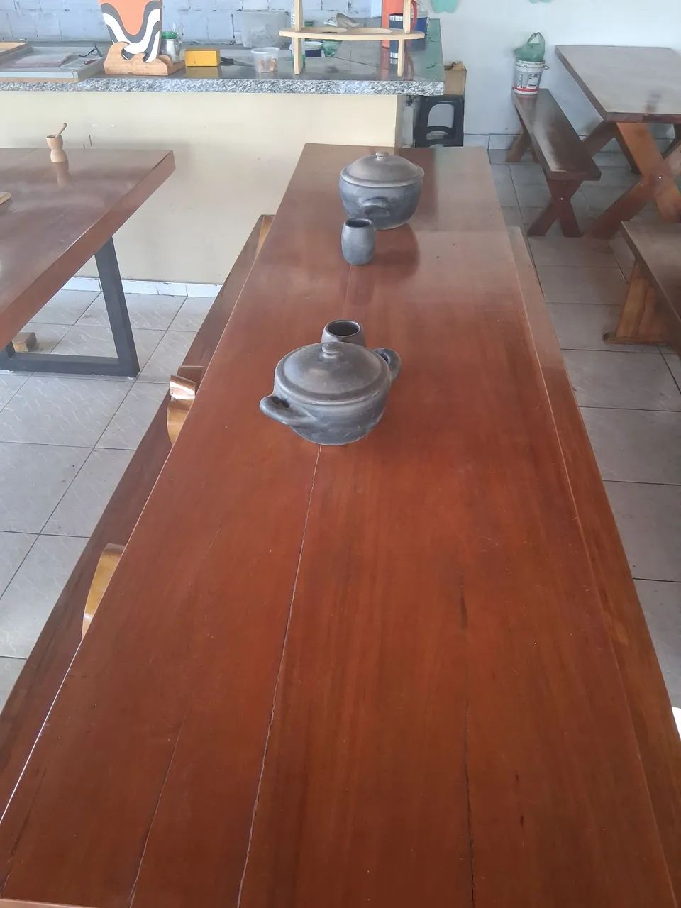 MESA DE MADEIRA TINDORAMA