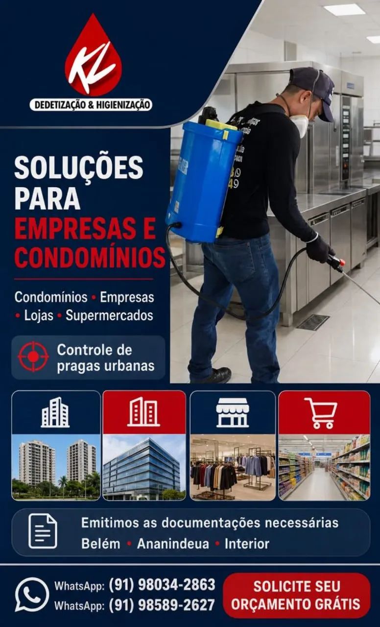 Dedetização kl dedetização 