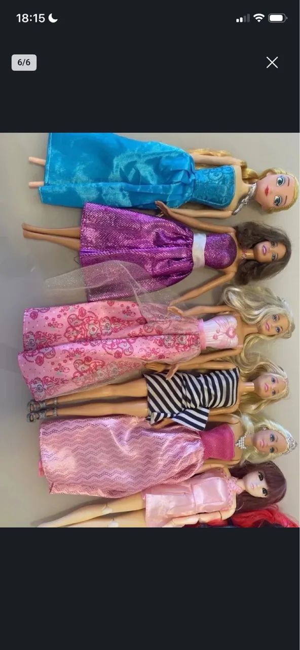 Lote bonecas Barbies originais  - Foto 4