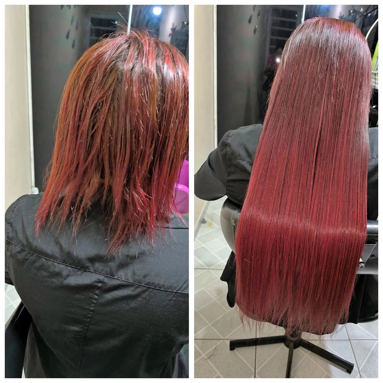 Aplicação de mega hair com cabelo bio humano  - Foto 3