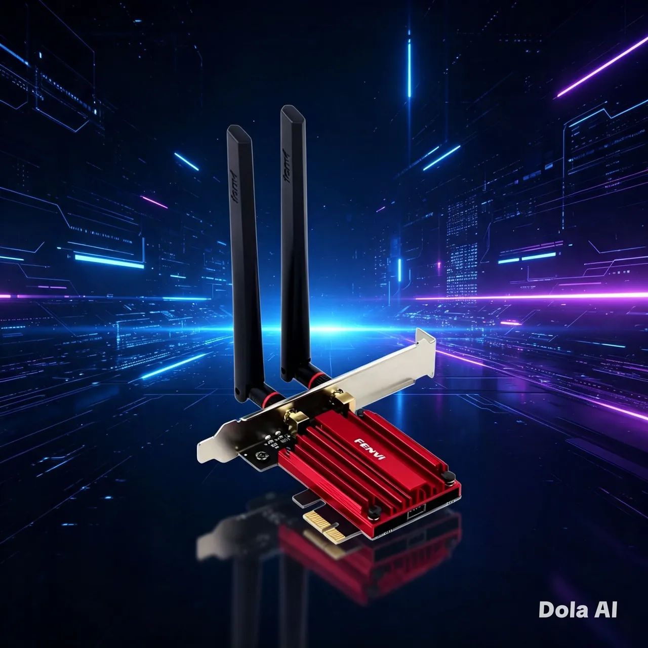 Placa wi-fi 2.4/5ghz + bluetooth 
