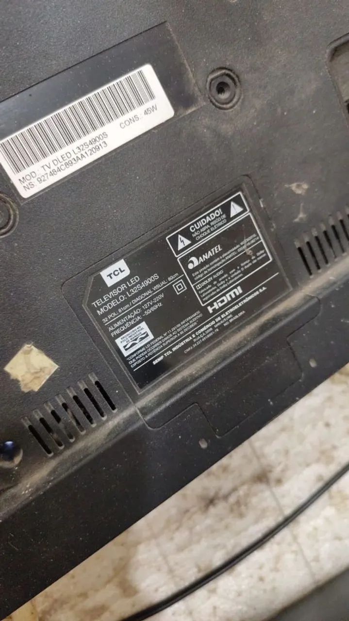 Vendo televisão 32 polegadas TCL - Foto 2