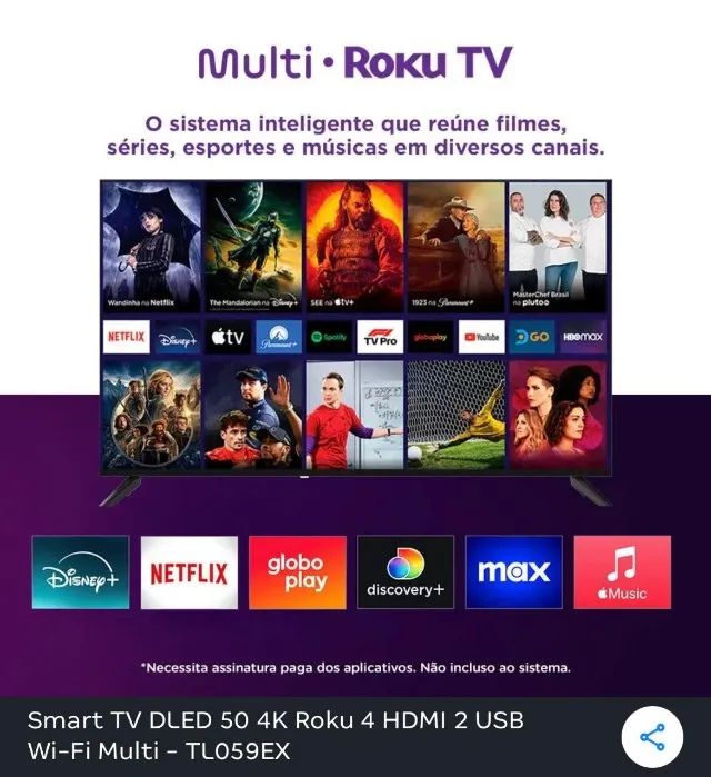 Tv Smart 50 - Foto 2