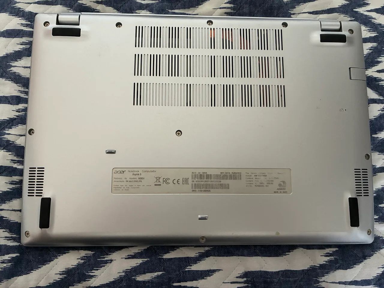 notebook acer aspire 5 512gb ssd 8gb ram - gold - Foto 5