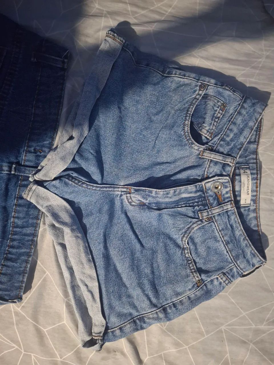Short Jeans tamanho 34 - Foto 3