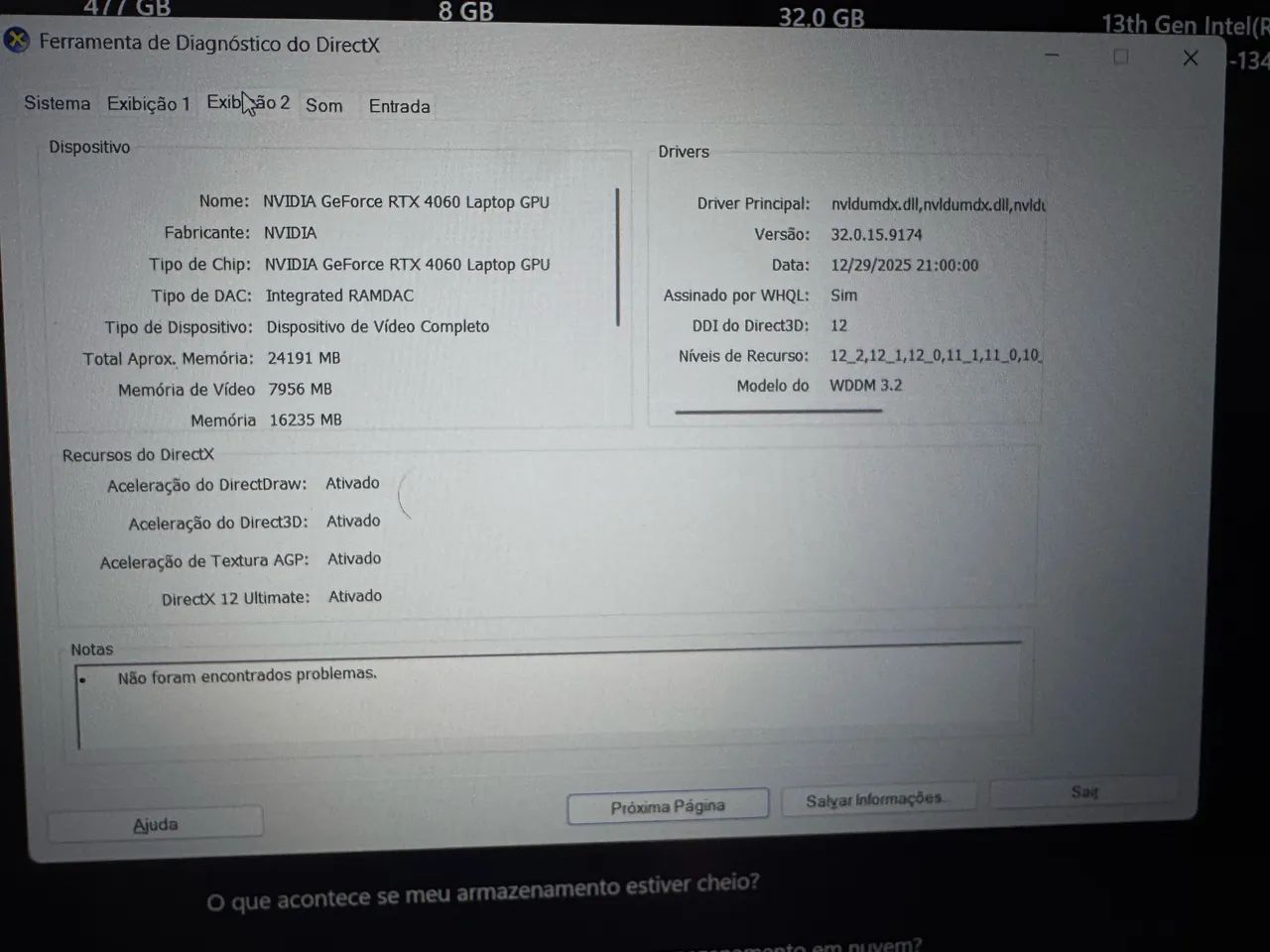 Notebook gamer 32gb DDR5 + Rtx 4060 - Foto 3