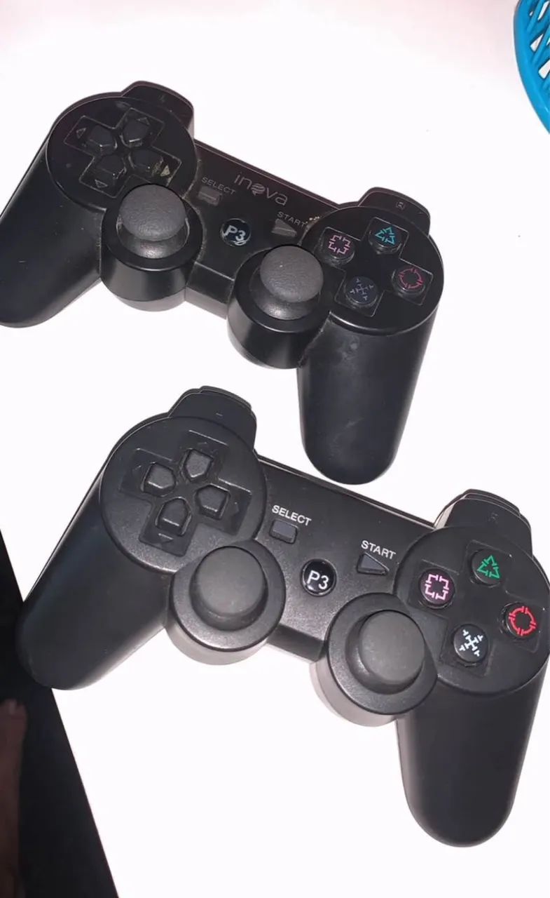 Controles de PS3 sem fio
