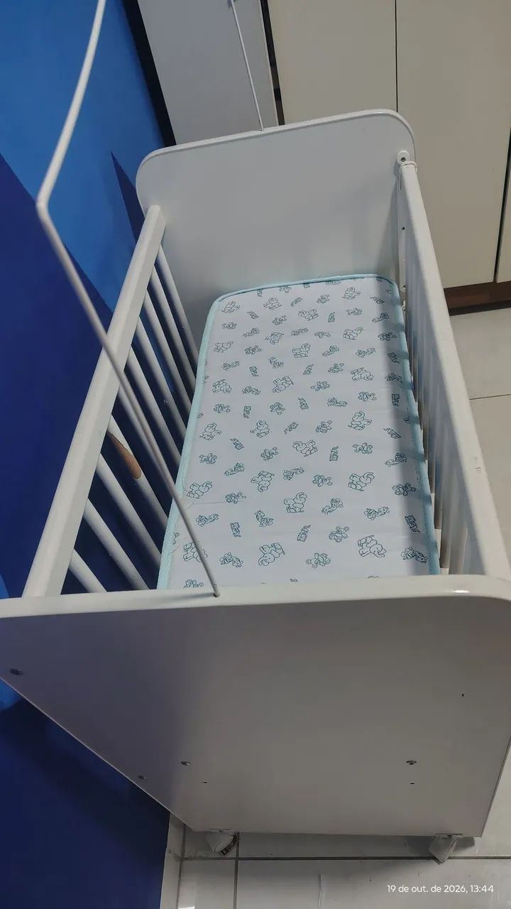 MINI BERÇO  COM COLCHÃO  - Foto 5