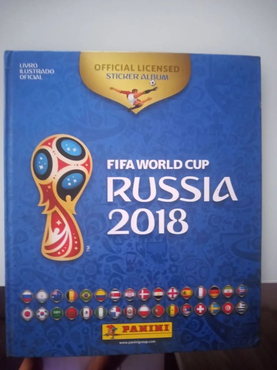 Álbum da copa 2018 completo