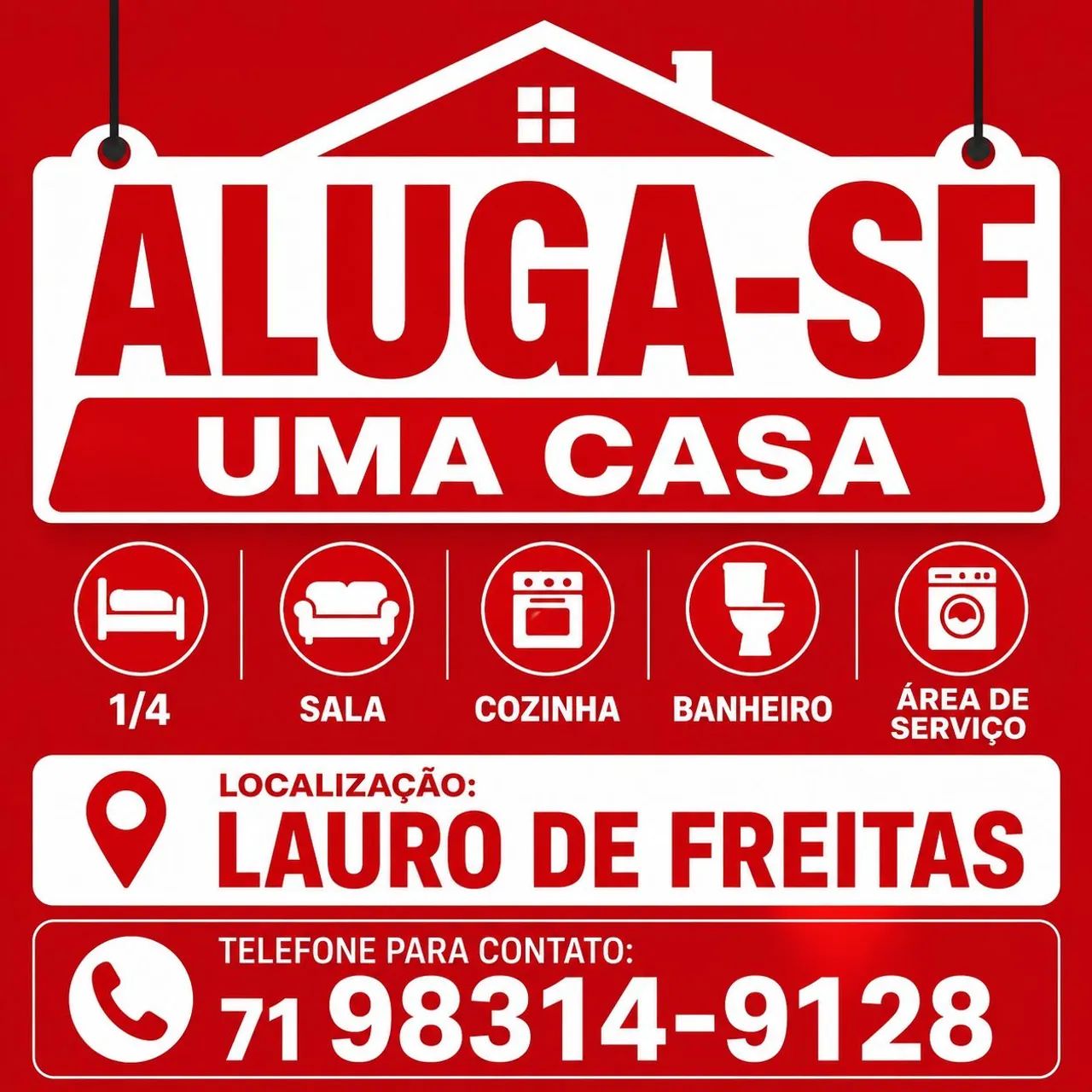 Aluga-se casa - Foto 2