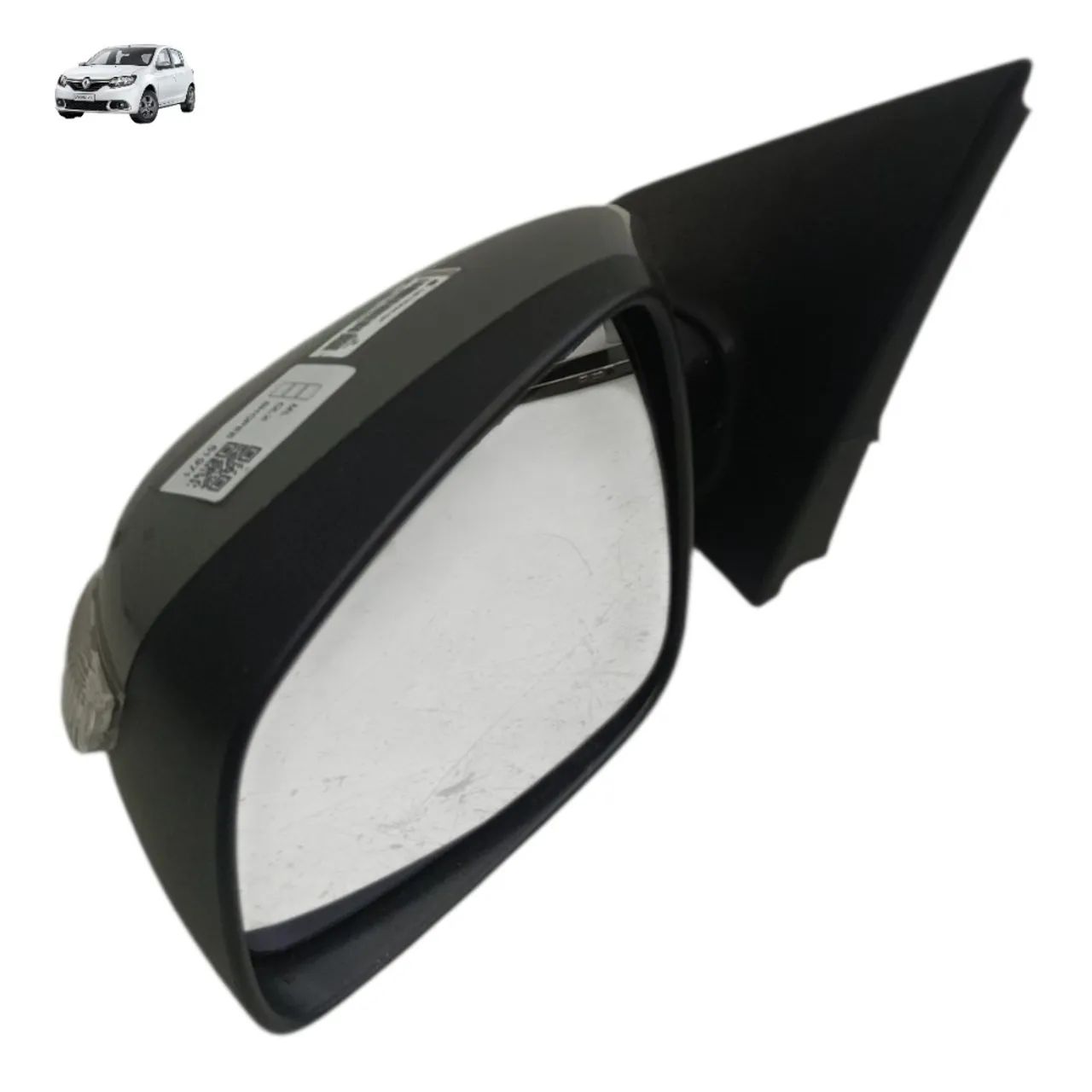 Retrovisor Esquerdo Elétrico Renault Sandero 2016 Com Pisca - Foto 4