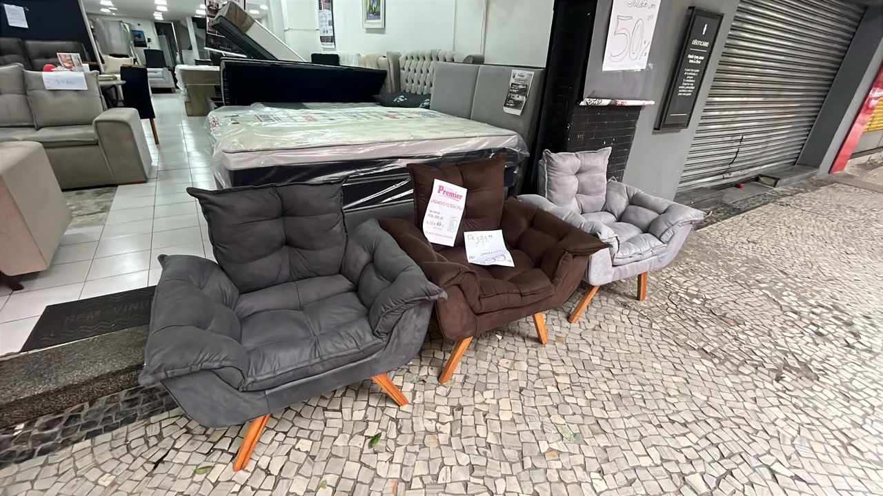 Poltrona opala semi nova  - Foto 2