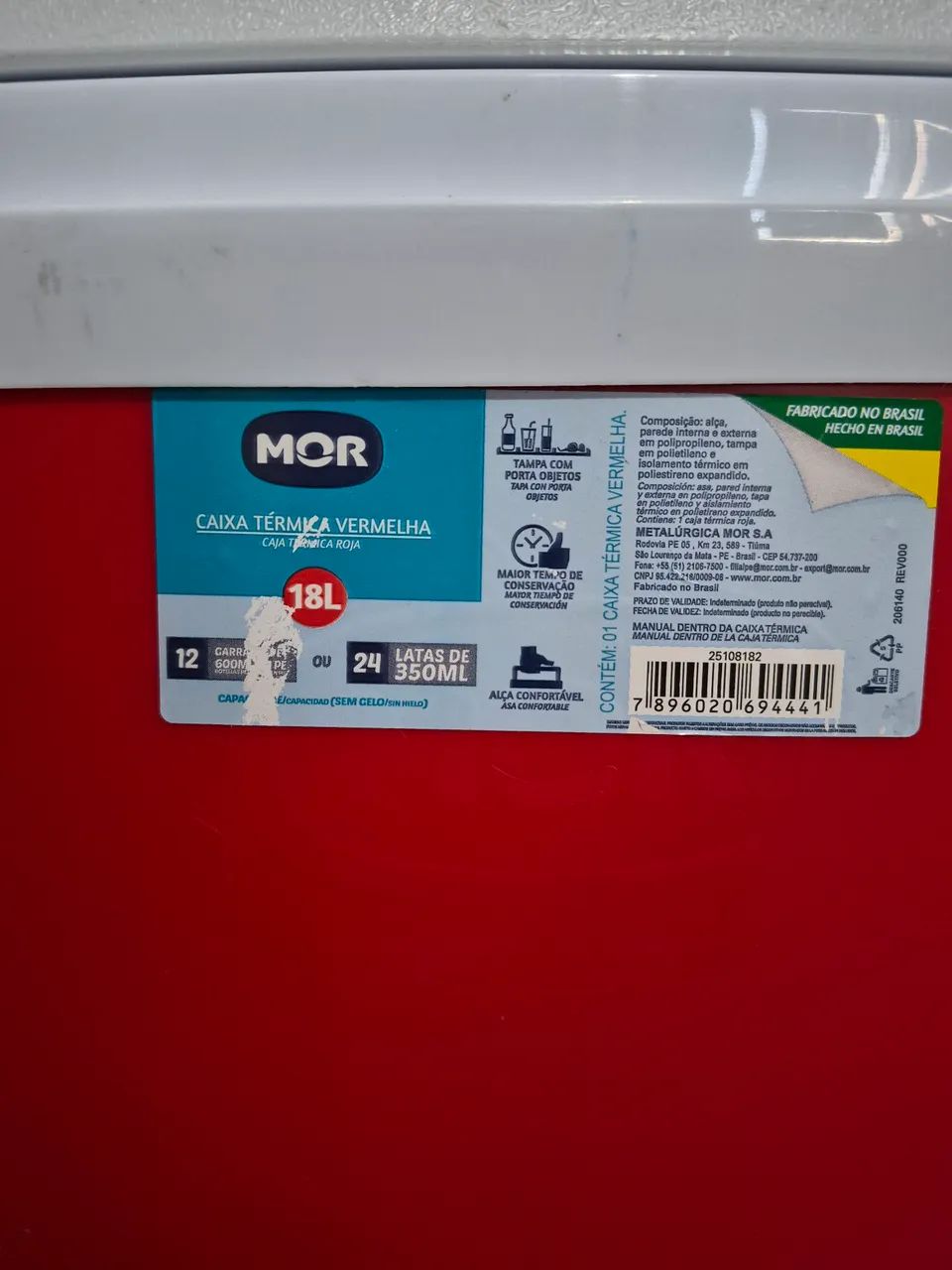 Caixa térmica 18L Mor - Foto 5