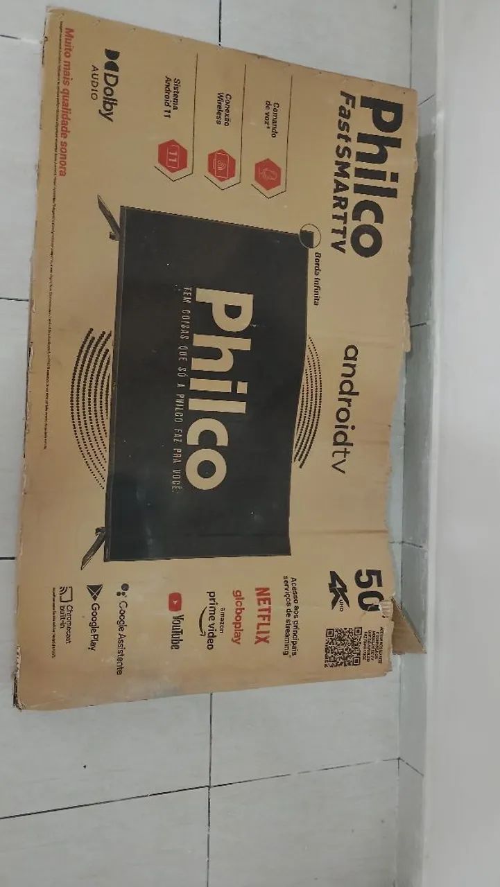 Tv 50 polegadas Philco  com nota fiscal e tudo  - Foto 2