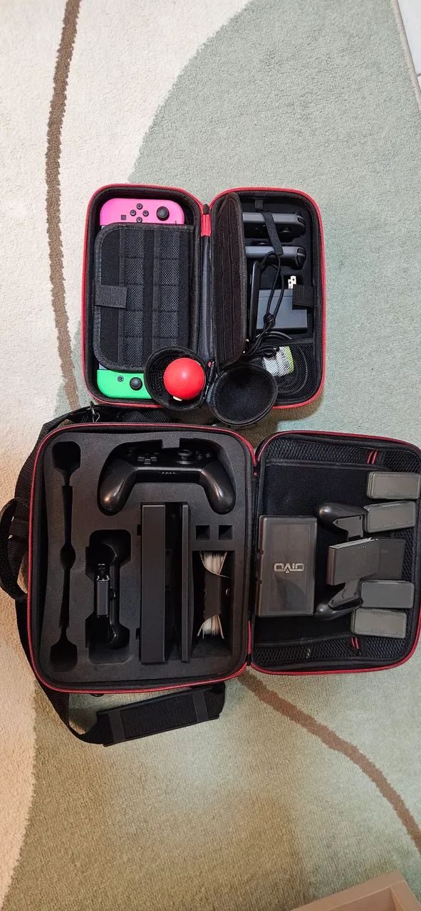 Super Pack Nintendo Switch V1+ 20 Jogos + Acessórios Extras