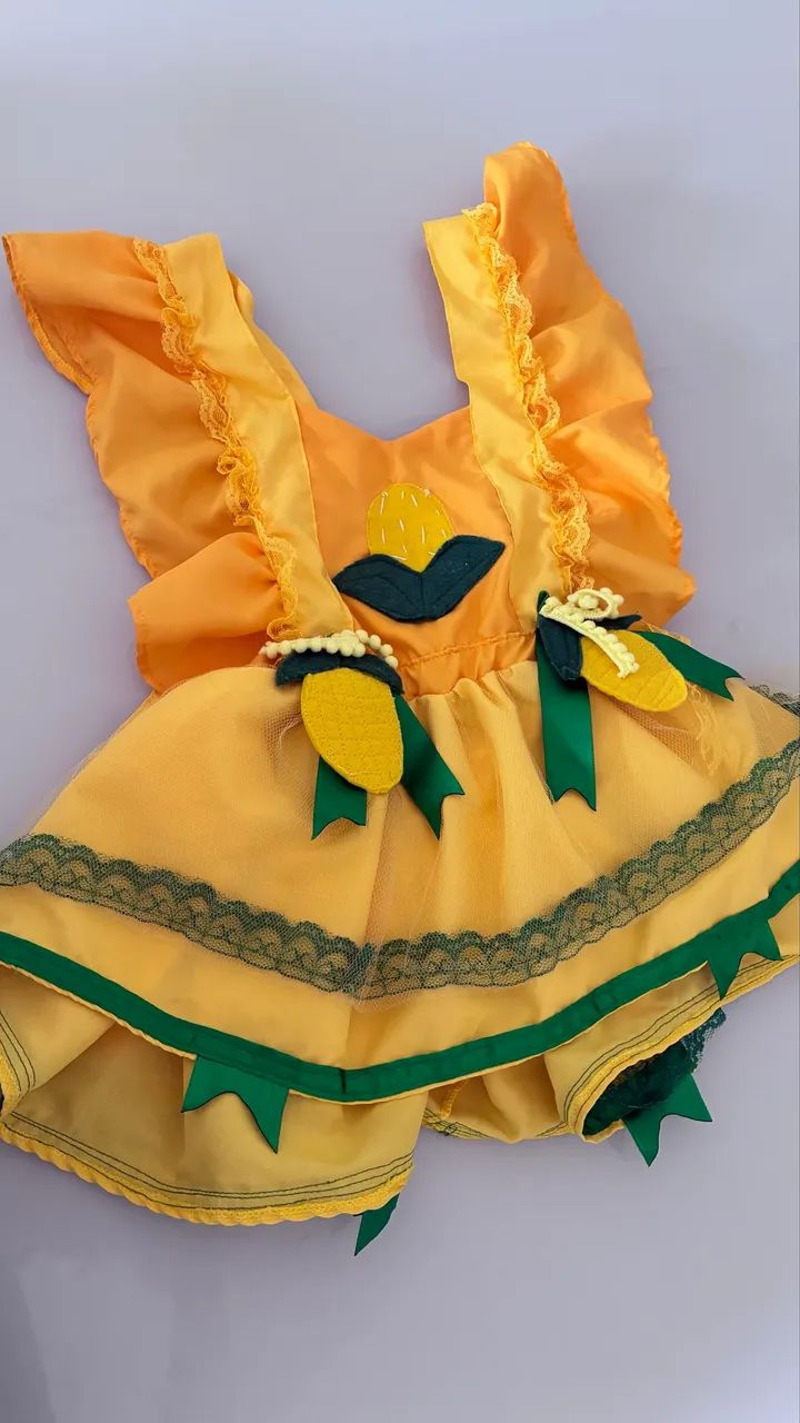 Vestido rainha do milho 