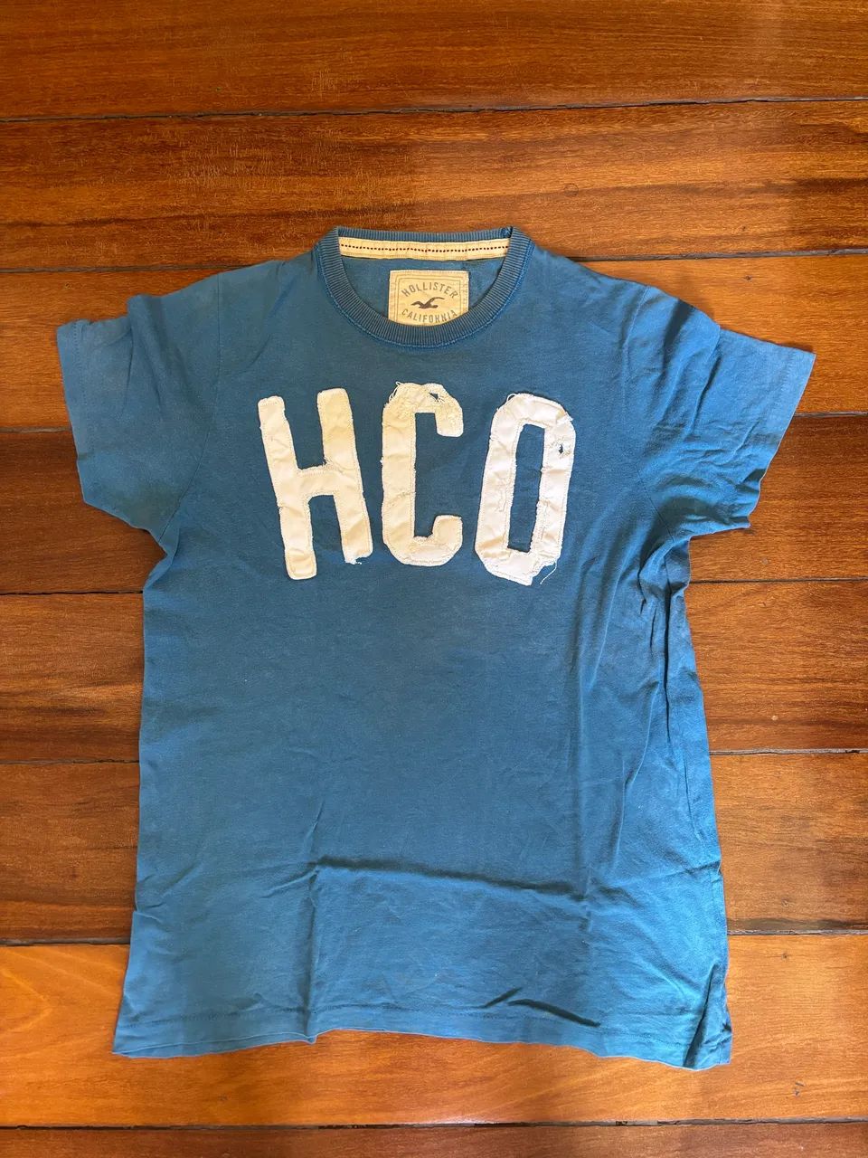 Camisa hollister azul 