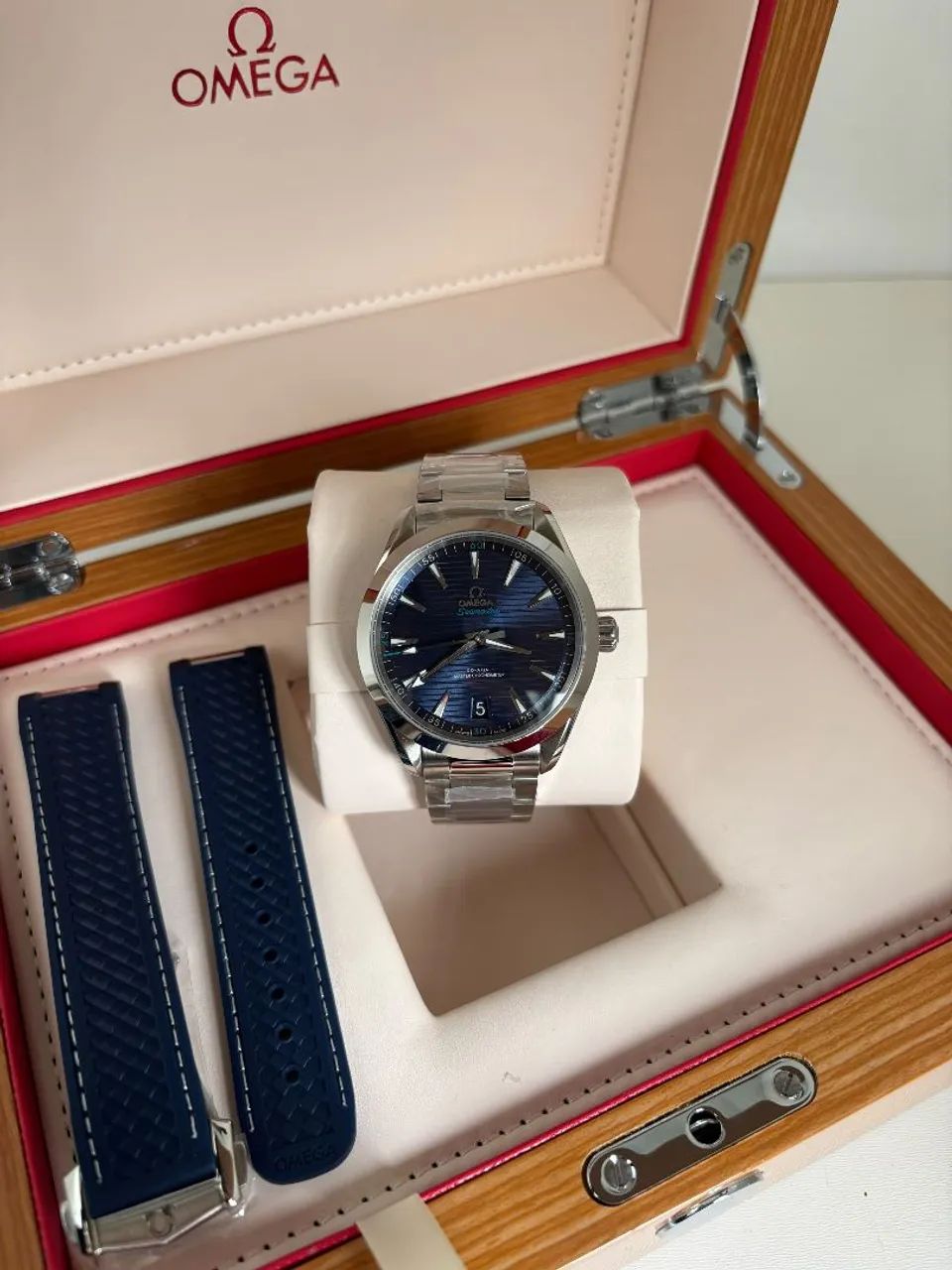 Relógio Omega AquaTerra Automático com 2 Pulseiras - Foto 2
