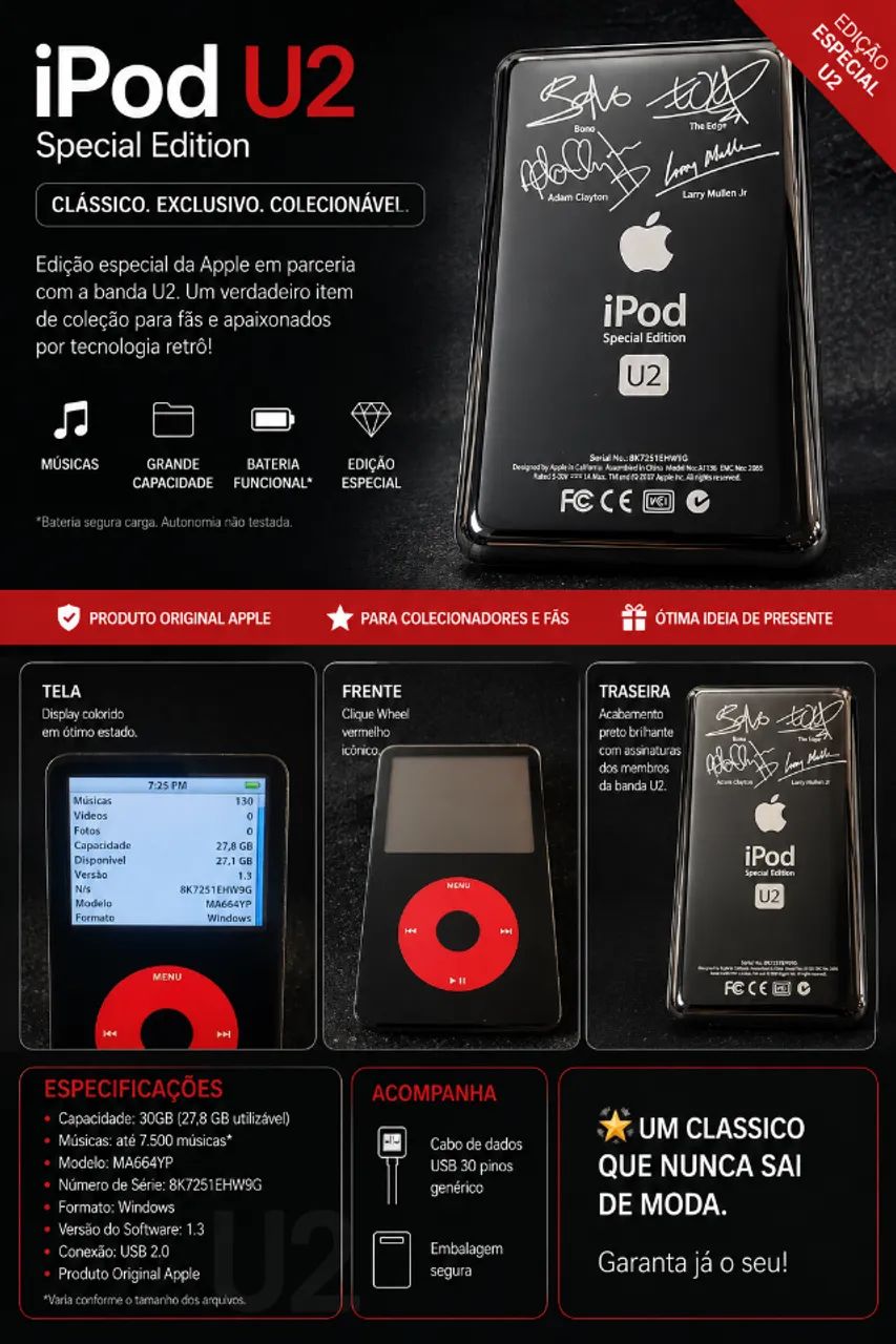 iPod Special Edition U2 