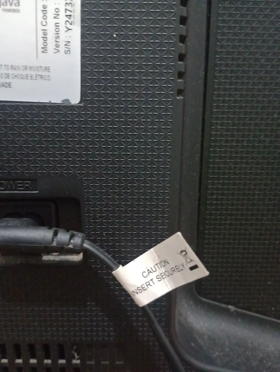 Uma tv Samsung de 40 polegadas  - Foto 4