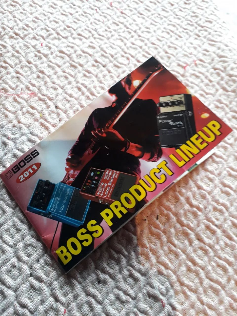 Manual pedal boss 