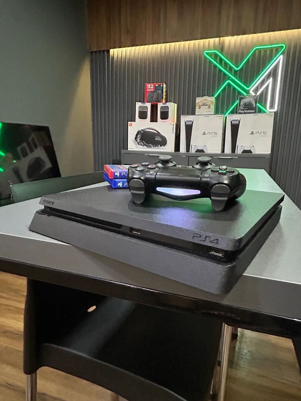 Sony ps4 slim com garantia e jogo brinde - entrego  - Foto 4
