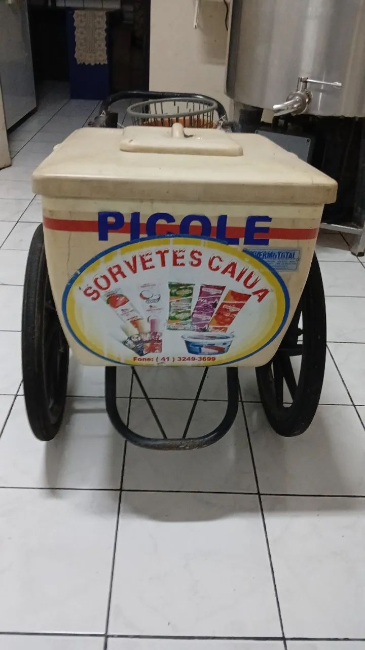 Carrinhos de sorvete com placas!! - Foto 4