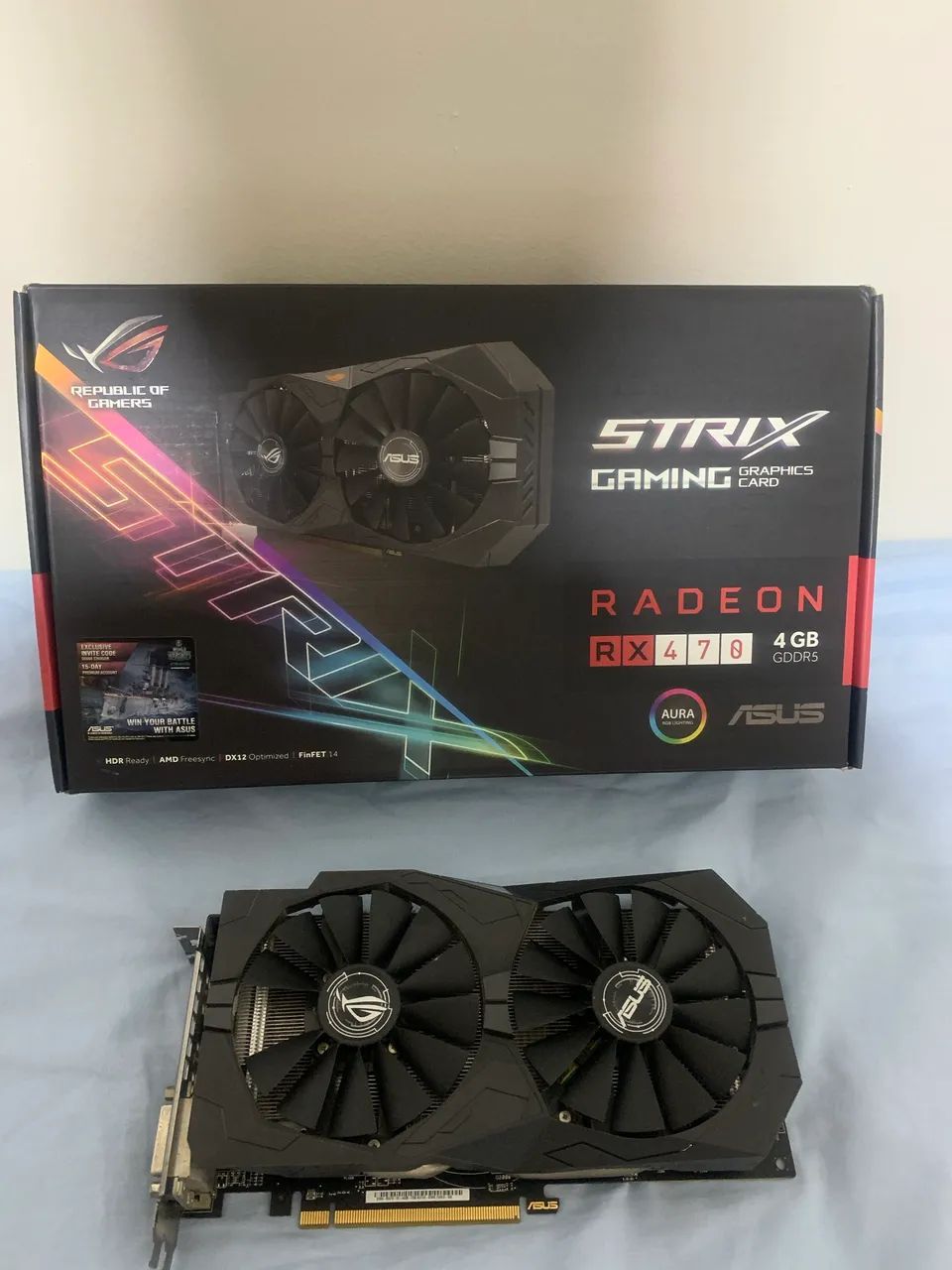 ROG Strix RX 470 4gb