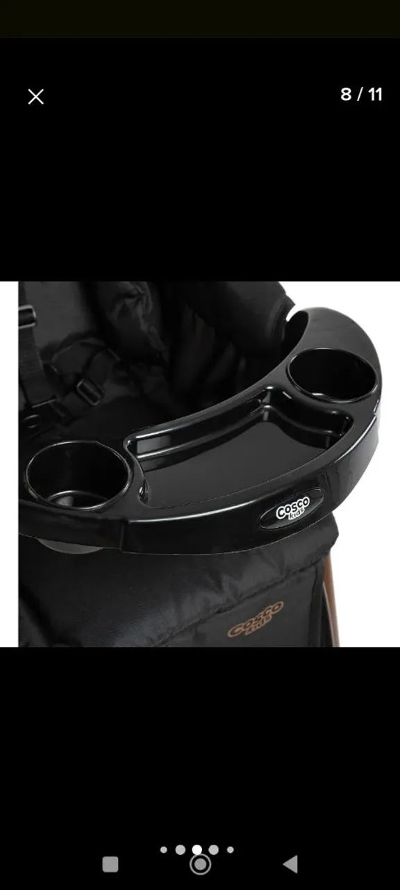 Kit carrinho de bebê e bebê conforto  - Foto 4