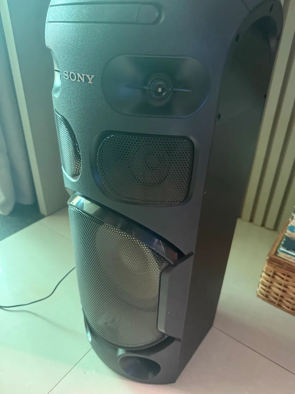 Caixa de som Sony 1000 RMS