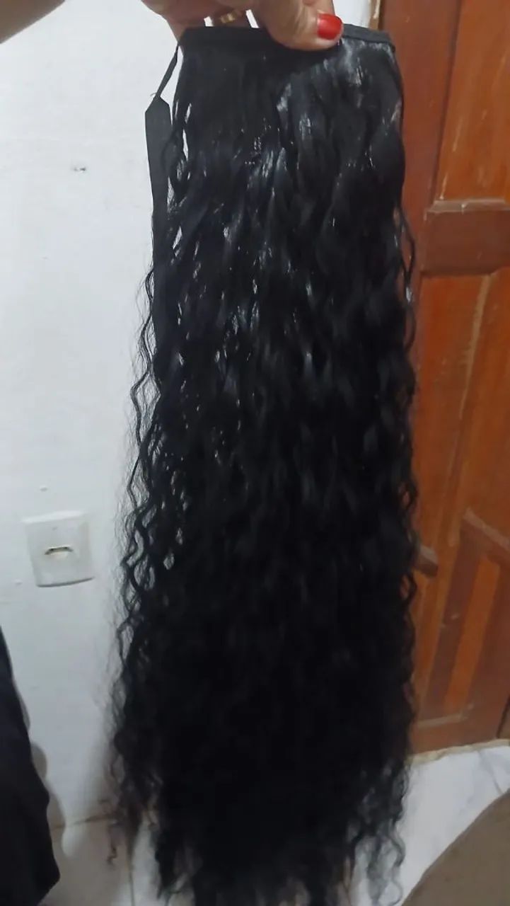 Rabo de cavalo cabelo bio humano  - Foto 4