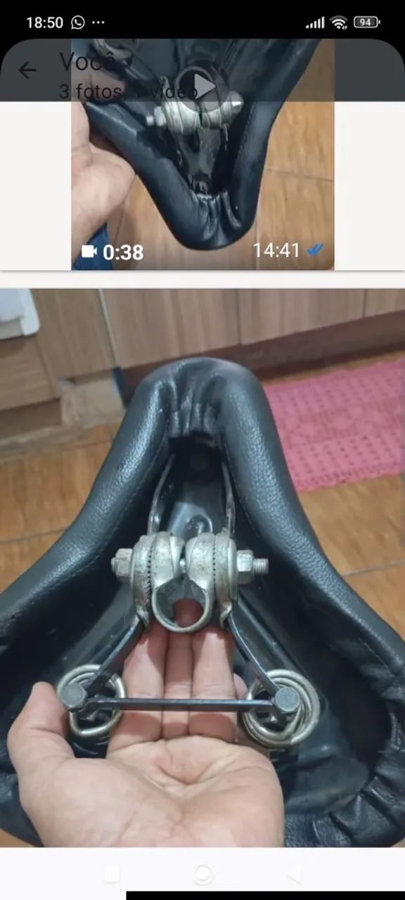 Banco da bicicleta Caloi Cruiser 1984. Originail - Foto 2